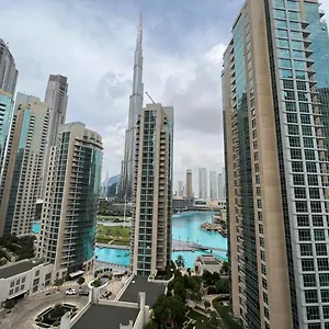  شقة Luxury 2br- Burj Khalifa View In Blvd -1402